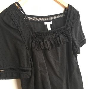 [JCrew] 100% Cotton Blouse with Extra Details